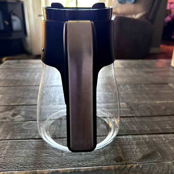 Ninja Coffee Bar Brewer 6 Cup Glass Carafe Pot with Lid/Stem Part 8" x 5.5" - Picture 4 of 5